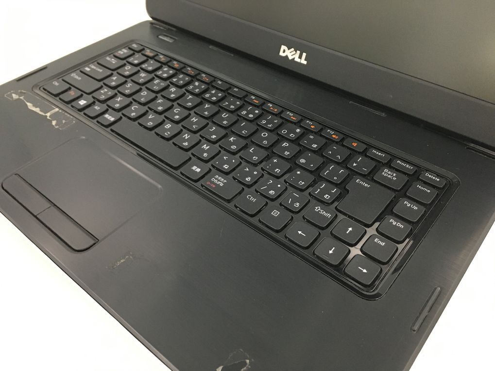 DELL/ノート/HDD 750GB/第3世代Core i5/メモリ4GB/WEBカメラ無/OS無-240502000959974_キーボード接写１