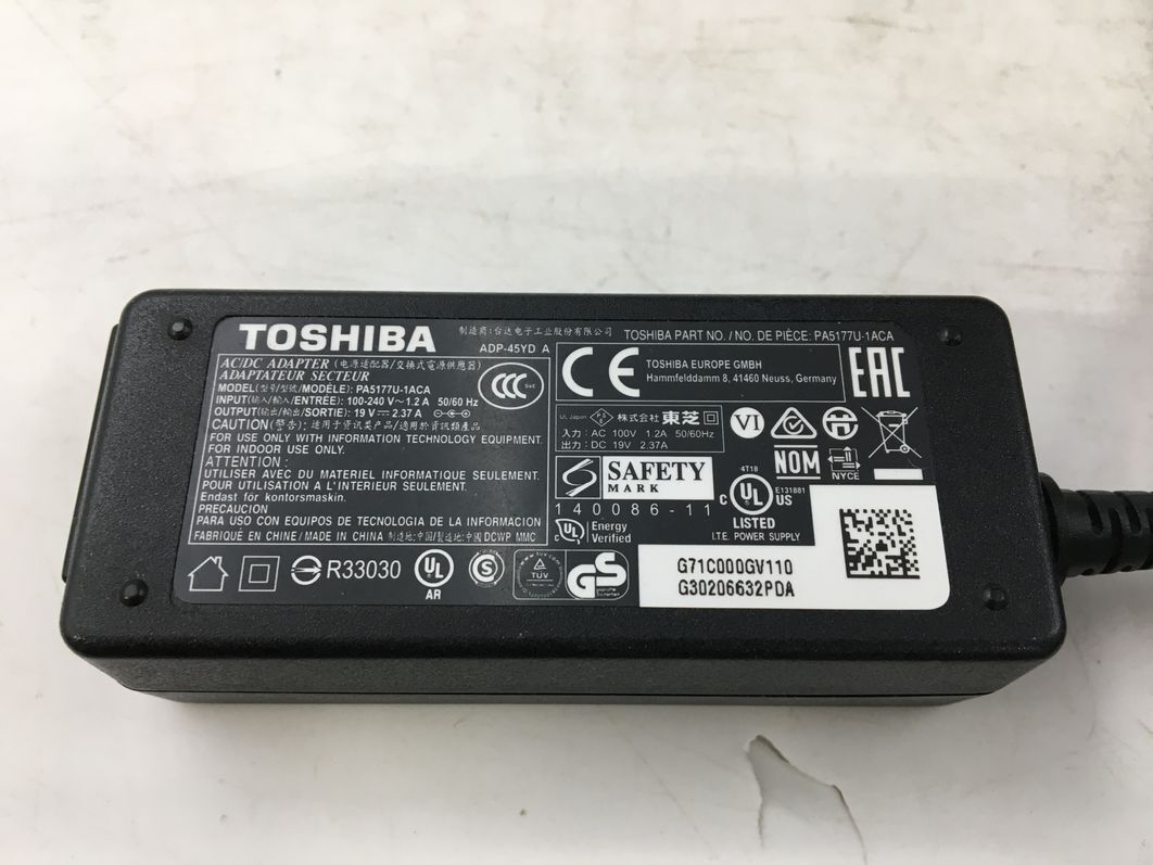 TOSHIBA/ノート/HDD 1000GB/第6世代Core i3/メモリ4GB/WEBカメラ有/OS無-240420000934993_付属品 1