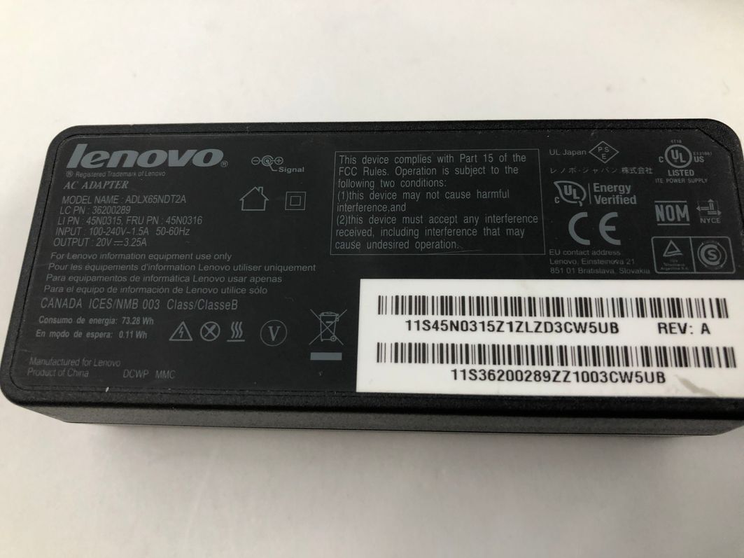 LENOVO/ノート/HDD 320GB/第3世代Core i5/メモリ2GB/WEBカメラ有/OS無-240508000970447_付属品 1