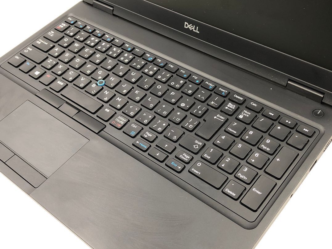 DELL/ノート/第8世代Core i5/メモリ8GB/WEBカメラ無/OS無/Intel Corporation UHD Graphics 620 32MB/ドライブ-240209000791160_キーボード接写１