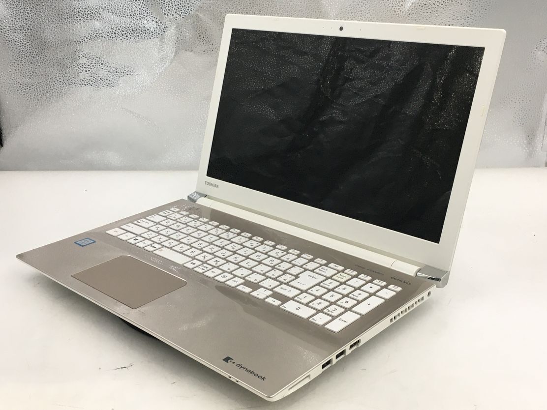 TOSHIBA/ノート/第8世代Core i7/メモリ4GB/WEBカメラ有/OS無/Intel Corporation UHD Graphics 620 32MB/ドライブDVD-R-240413000919835_正面 M