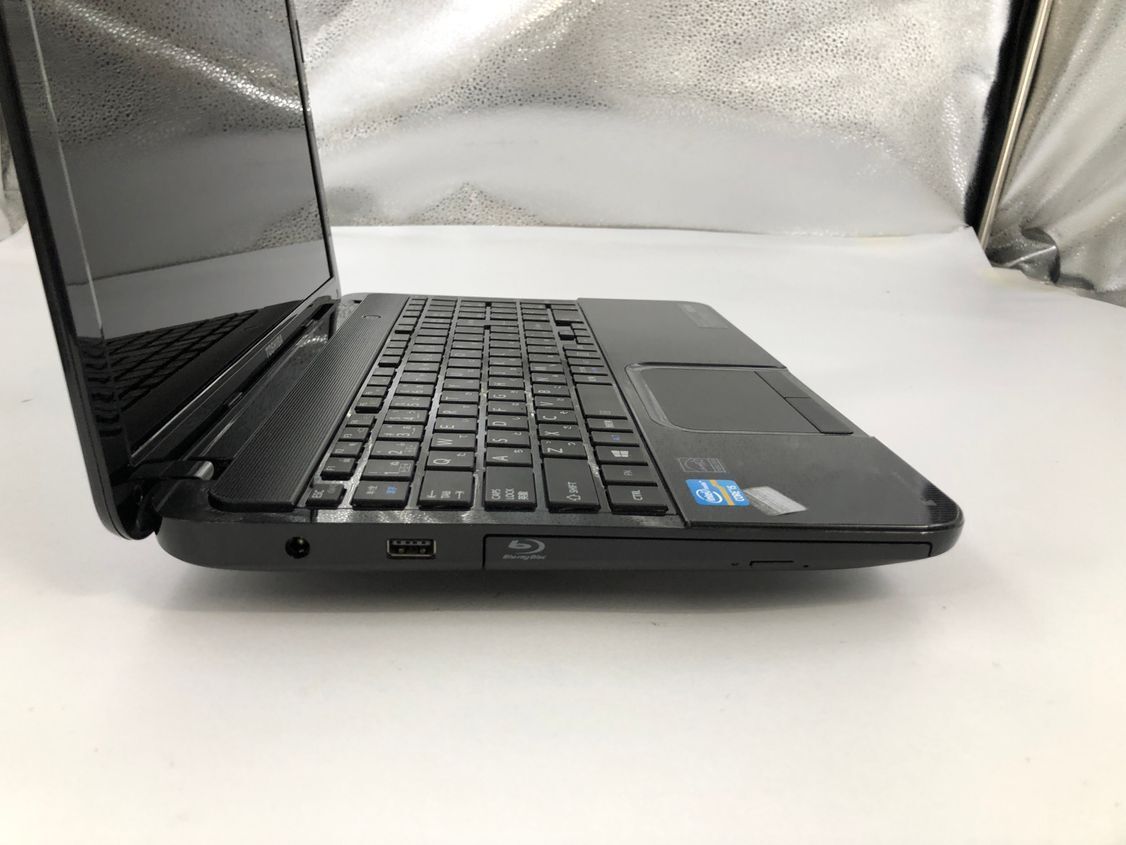 TOSHIBA/ノート/HDD 750GB/第3世代Core i5/メモリ4GB/WEBカメラ有/OS無-240506000965235_側面（左）M