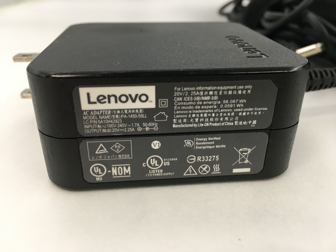 LENOVO/ノート/HDD 1000GB/第8世代Core i5/メモリ4GB/4GB/WEBカメラ有/OS無/Intel Corporation UHD Graphics 620 32MB-240506000965115_付属品 1