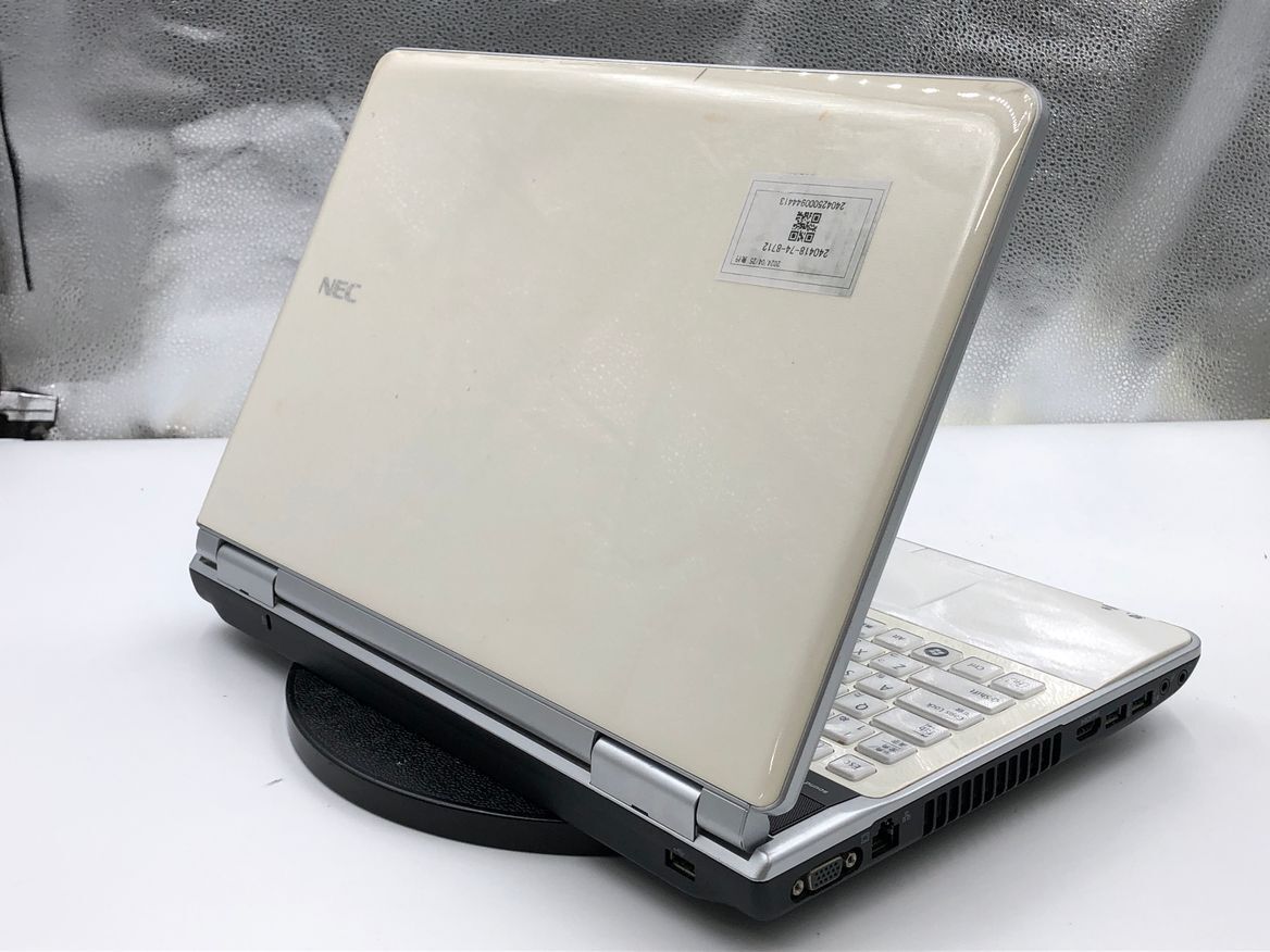 NEC/ノート/HDD 750GB/第2世代Core i7/メモリ4GB/4GB/WEBカメラ無/OS無-240425000944413_天板　M