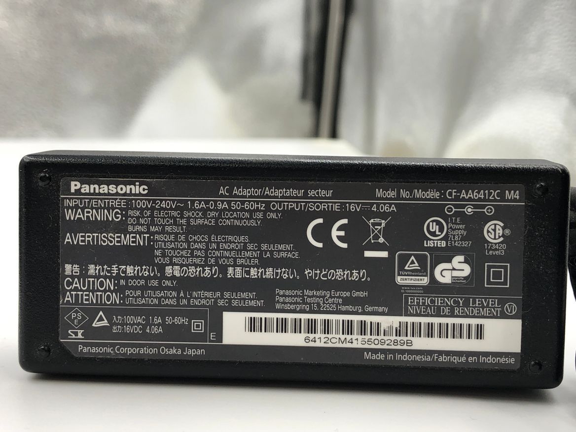 PANASONIC/ノート/SSD 256GB/第5世代Core i3/メモリ4GB/4GB/WEBカメラ無/OS無/Intel Corporation HD Graphics 5500 32MB-240510000973637_付属品 1