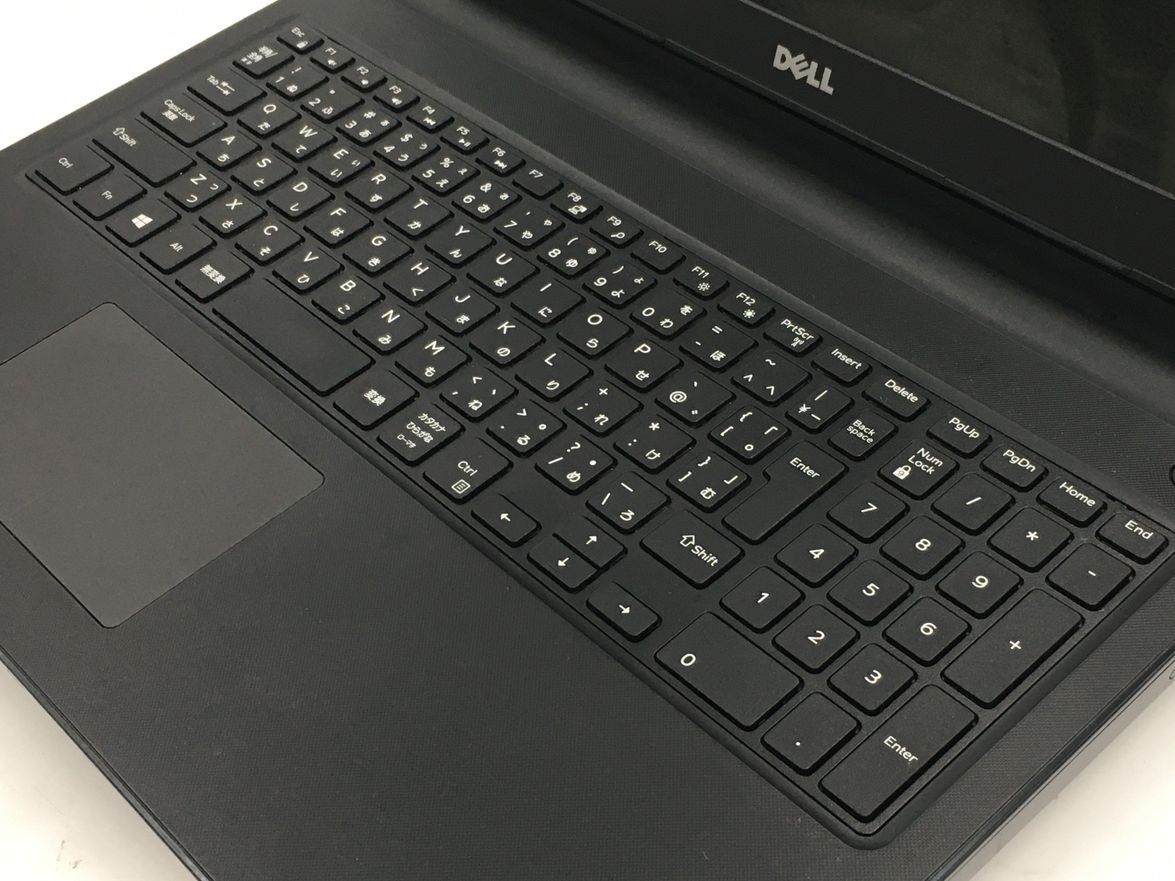 DELL/ノート/HDD 1000GB/第6世代Core i3/メモリ4GB/WEBカメラ有/OS無-240430000954335_キーボード接写１