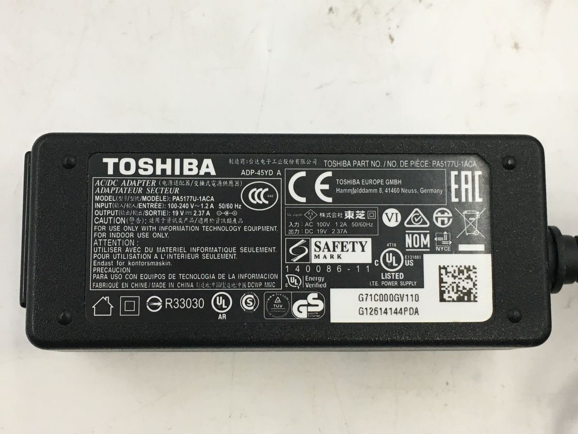TOSHIBA/ノート/SSD 256GB/第5世代Core i5/メモリ4GB/4GB/WEBカメラ有/OS無/Intel Corporation HD Graphics 5500 32MB-240418000930000の画像5