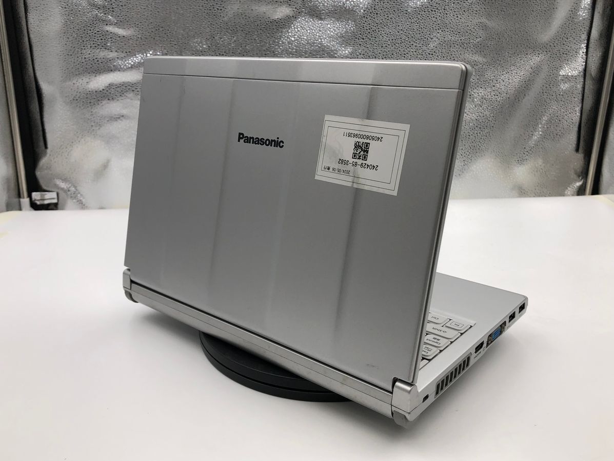 PANASONIC/ノート/HDD 320GB/第3世代Core i3/メモリ4GB/WEBカメラ無/OS無-240506000963511_天板　M