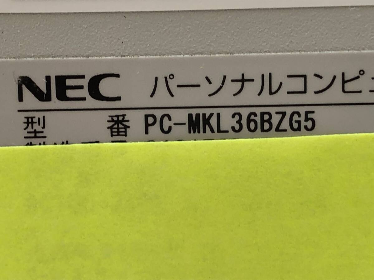 NEC/デスクトップ/HDD 500GB/第9世代Core i3/メモリ4GB/4GB/WEBカメラ無/OS無-240425000944846の画像6