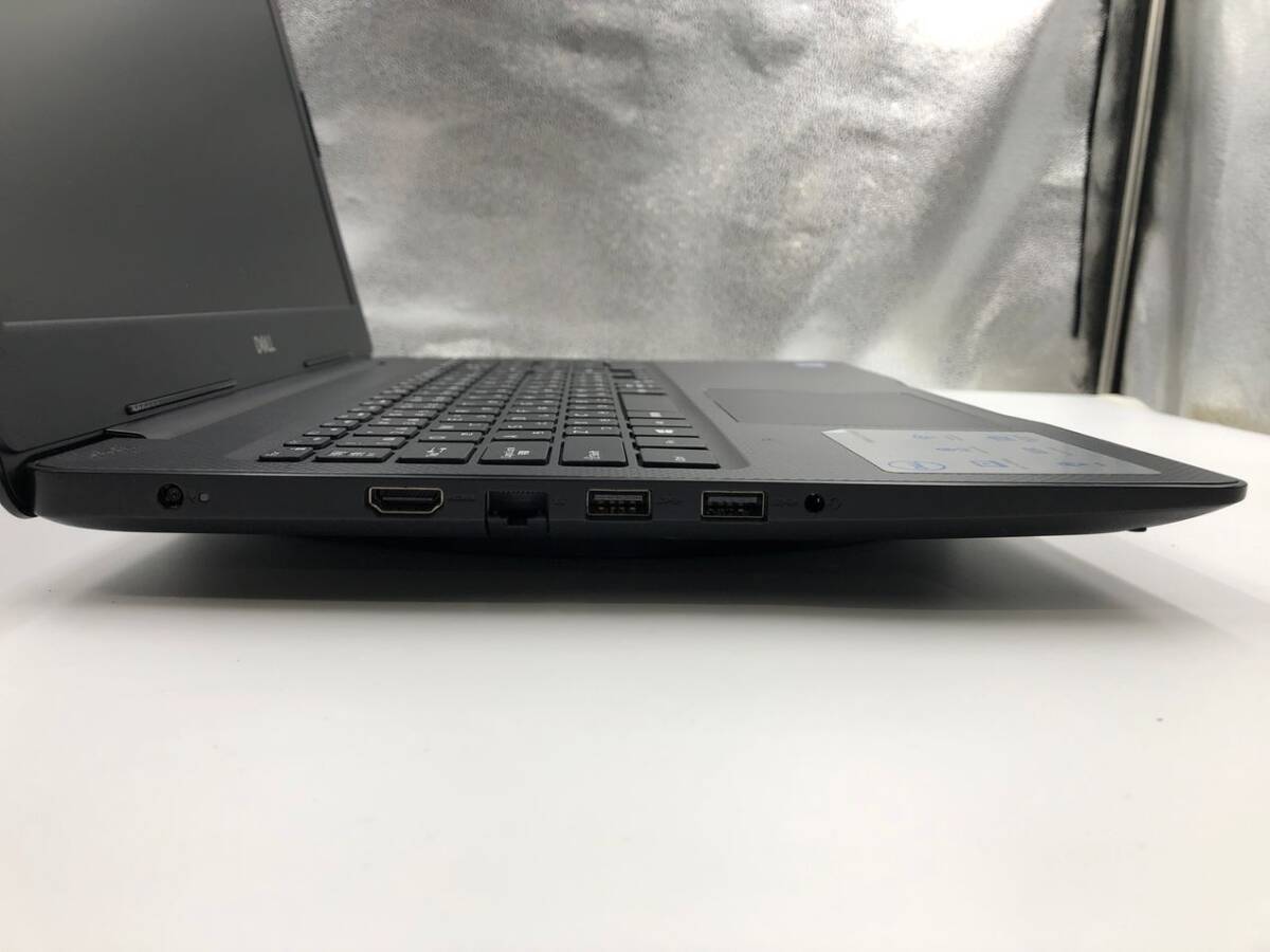 DELL/ノート/第7世代Core i3/メモリ8GB/4GB/WEBカメラ有/OS無/不明/ドライブDVD-R-240402000893316_側面（左）M