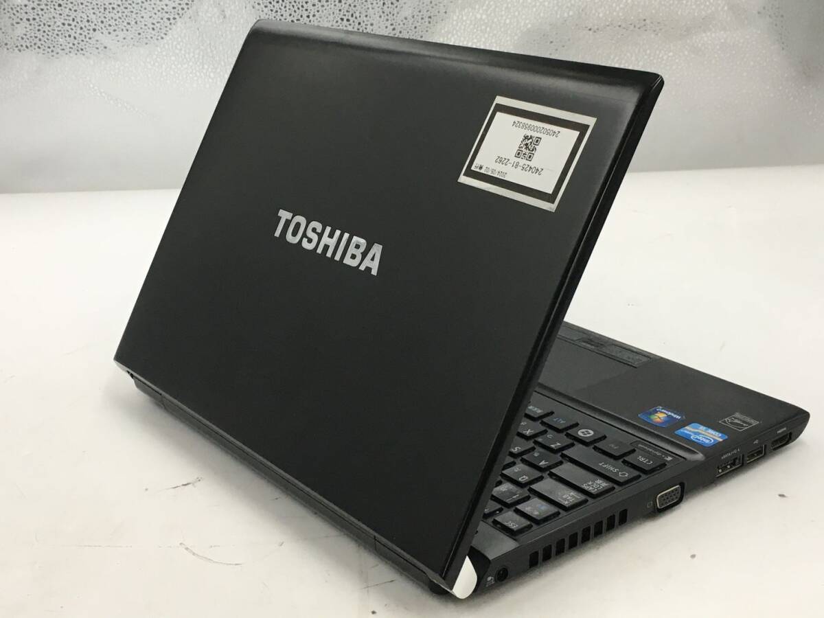 TOSHIBA/ノート/SSD 120GB/第2世代Core i5/メモリ2GB/2GB/WEBカメラ無/OS無-240502000958324_天板　M