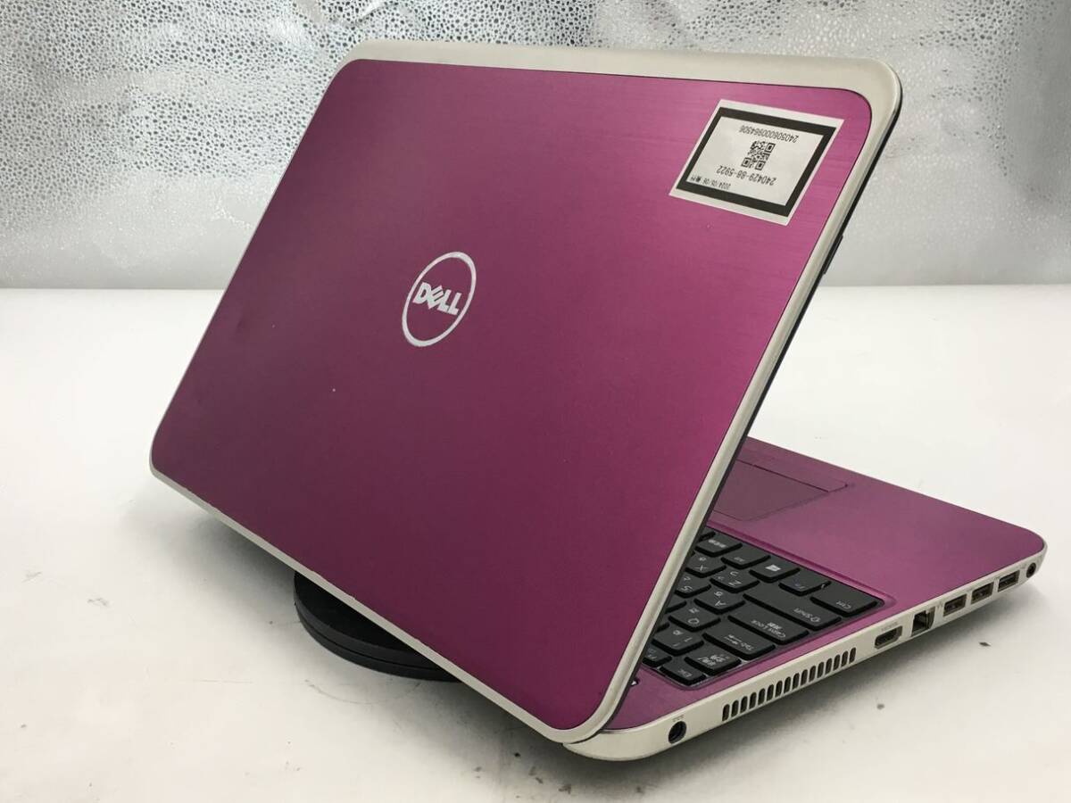 DELL/ノート/HDD 1000GB/第3世代Core i5/メモリ4GB/WEBカメラ有/OS無-240506000964506_天板　M