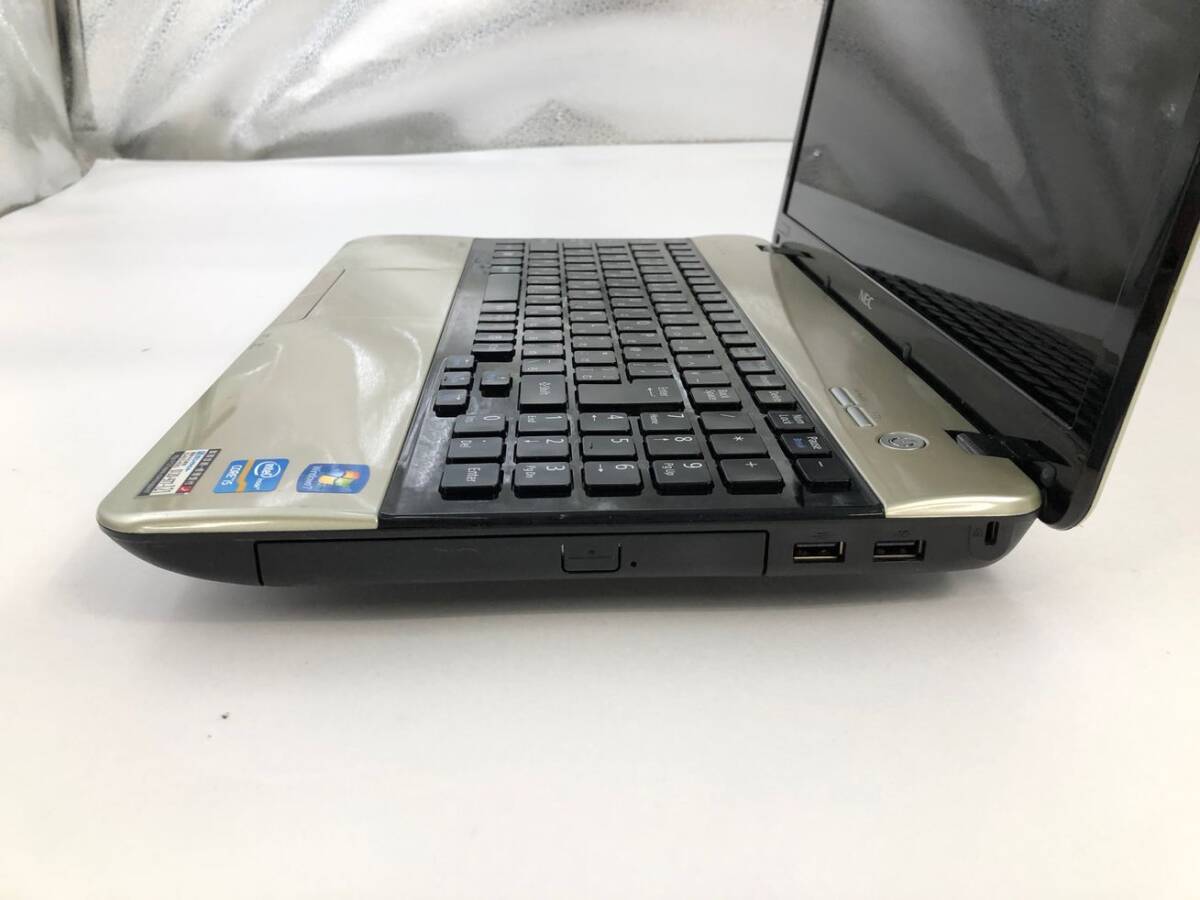 NEC/ノート/HDD 750GB/第2世代Core i5/メモリ4GB/4GB/WEBカメラ無/OS無-240426000948382_側面（右）M