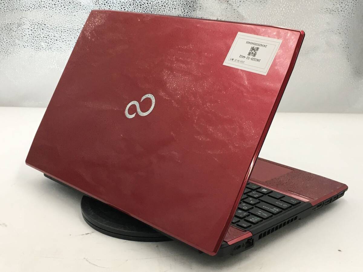 FUJITSU/ノート/HDD 1000GB/第4世代Core i3/メモリ4GB/WEBカメラ有/OS無-240425000945495_天板　M