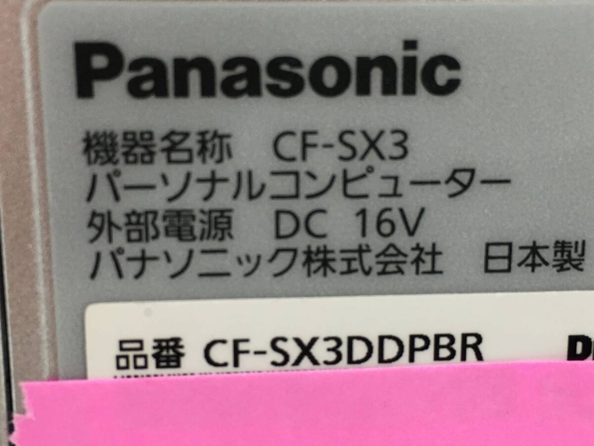 PANASONIC/ノート/HDD 750GB/第4世代Core i5/メモリ4GB/4GB/WEBカメラ有/OS無-240501000957736_メーカー名