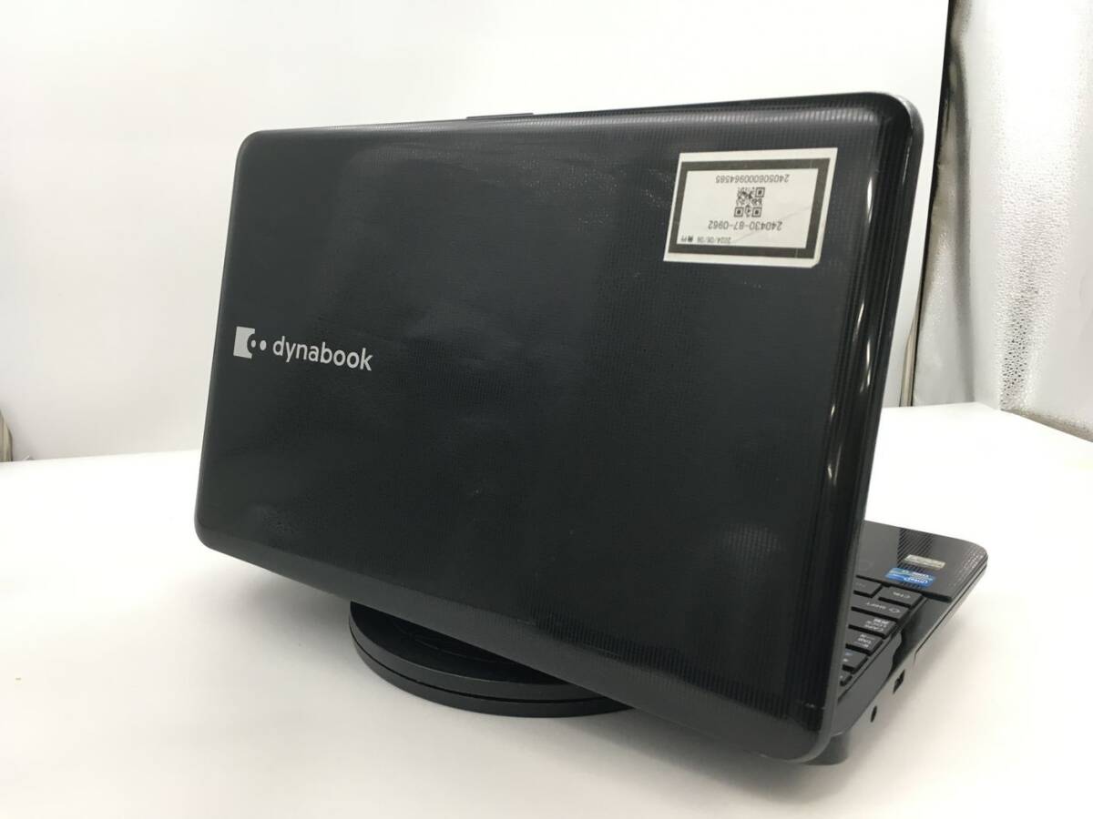 TOSHIBA/ノート/HDD 1000GB/第3世代Core i7/メモリ4GB/4GB/WEBカメラ有/OS無-240506000964585_天板　M