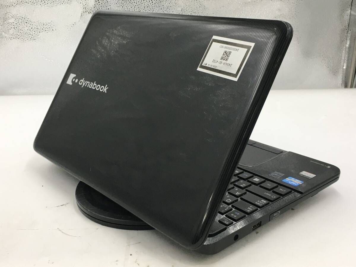 TOSHIBA/ノート/HDD 640GB/第2世代Core i3/メモリ4GB/WEBカメラ有/OS無-240503000961601_天板　M