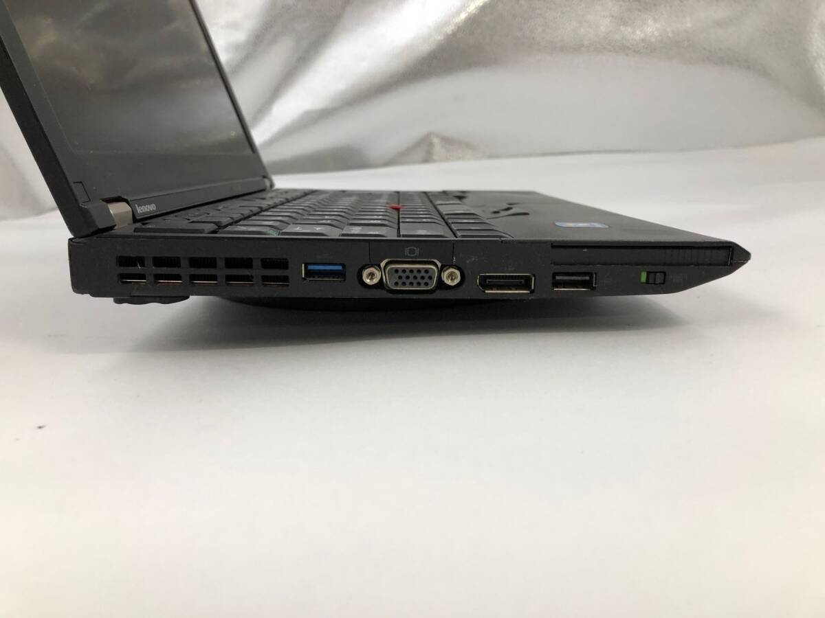 LENOVO/ノート/HDD 320GB/第2世代Core i7/メモリ2GB/2GB/WEBカメラ無/OS無-240504000962888_側面（左）M