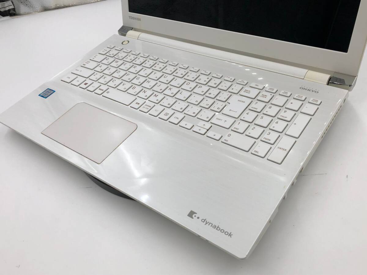 TOSHIBA/ノート/HDD 1000GB/第7世代Core i3/メモリ8GB/WEBカメラ有/OS無/Intel Corporation HD Graphics 620 32MB-240501000955603_キーボード接写１