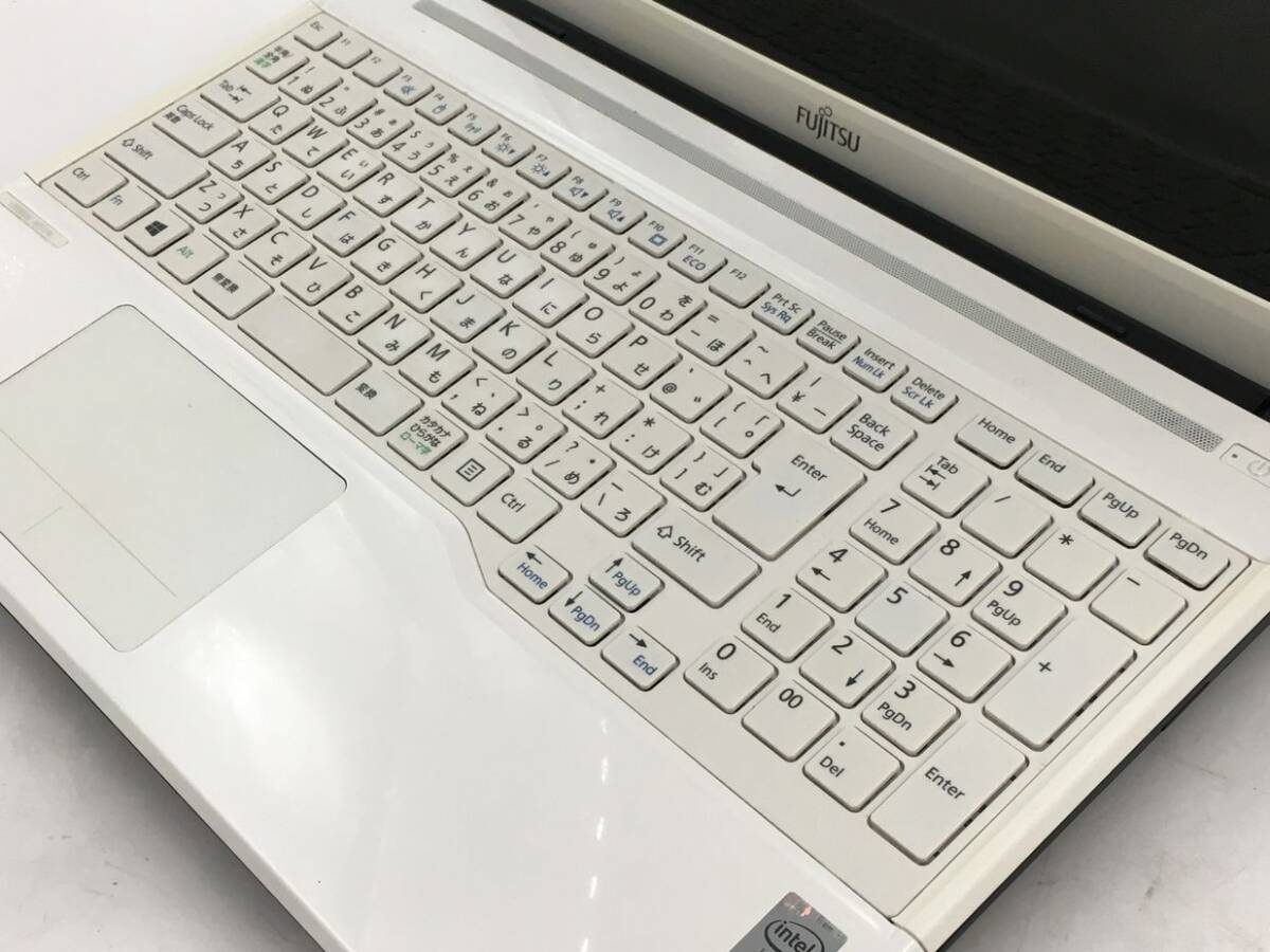 FUJITSU/ノート/第4世代Core i7/メモリ4GB/4GB/WEBカメラ有/OS無-240130000766908_キーボード接写１