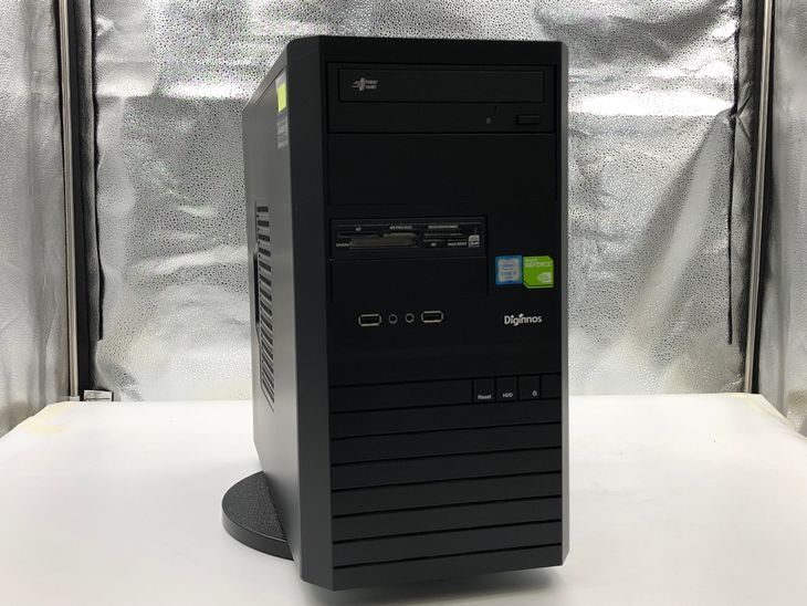 Diginnos/デスクトップ/HDD 500GB/第6世代Core i5/メモリ4GB/4GB/WEBカメラ無/OS無-240311000846530_正面 M