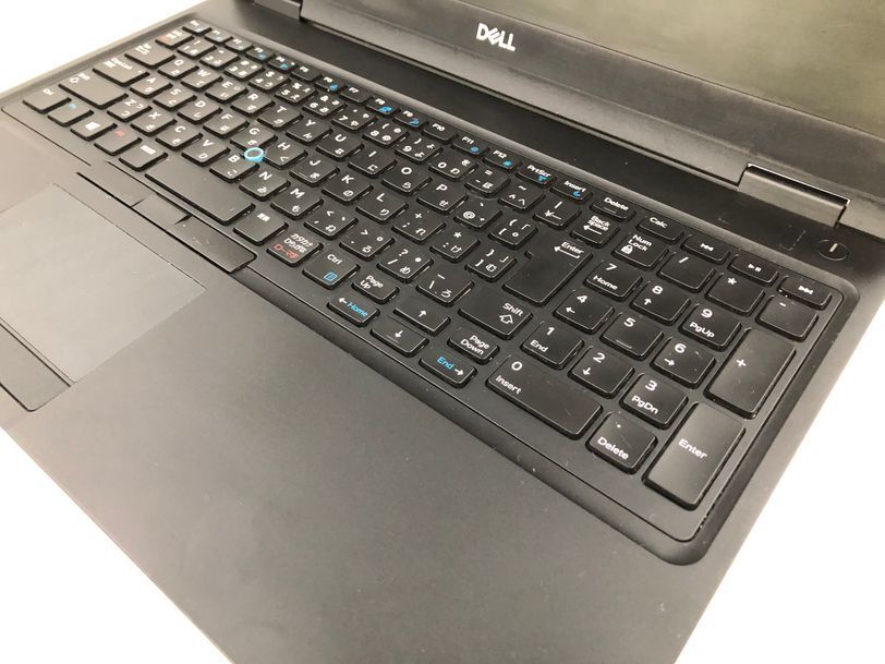 DELL/ノート/第8世代Core i5/メモリ8GB/WEBカメラ無/OS無/Intel Corporation UHD Graphics 620 32MB/ドライブ-240408000906471_キーボード接写１