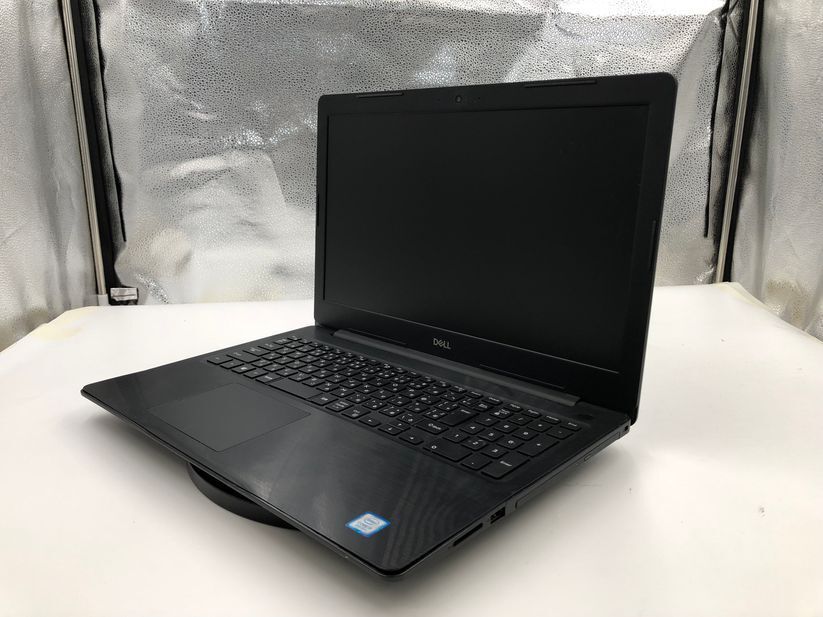 DELL/ノート/第8世代Core i3/メモリ4GB/WEBカメラ有/OS無/Intel Corporation UHD Graphics 620 32MB/ドライブDVD-R-231220000690950_正面 M