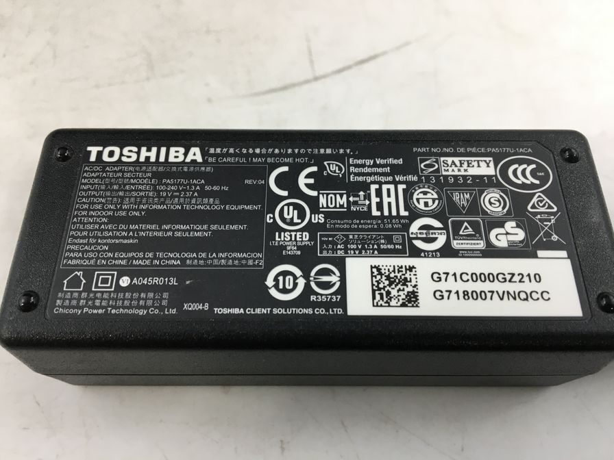 TOSHIBA/ノート/HDD 750GB/第6世代Core i3/メモリ8GB/WEBカメラ有/OS無-240415000922905_付属品 1