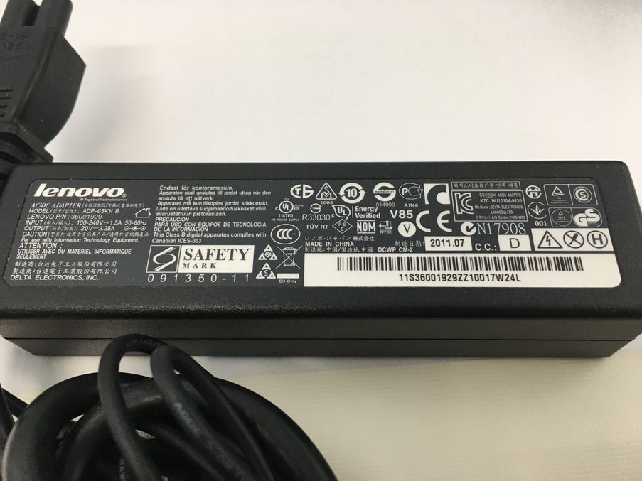 LENOVO/ノート/HDD 320GB/第2世代Core i5/メモリ4GB/4GB/WEBカメラ有/OS無-240501000957221_付属品 1