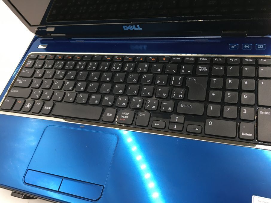 DELL/ノート/HDD 640GB/第2世代Core i5/メモリ4GB/WEBカメラ有/OS無-240408000905874_キーボード接写１