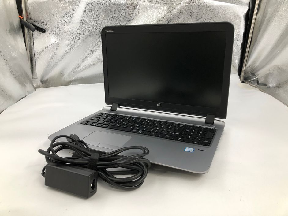 Hewlett-Packard/ノート/第6世代Core i3/メモリ4GB/WEBカメラ有/OS無-240125000759422_正面 M