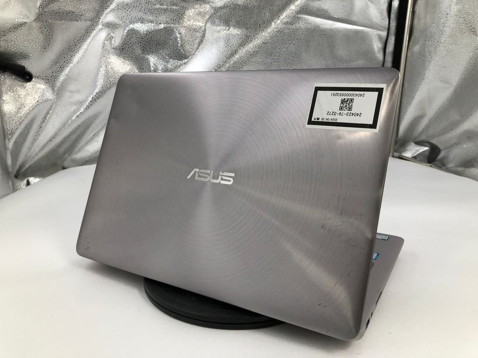 ASUS/ノート/SSD 256GB/第7世代Core i5/メモリ4GB/4GB/WEBカメラ有/OS無/Intel Corporation HD Graphics 620 64MB-240430000953291_天板　M