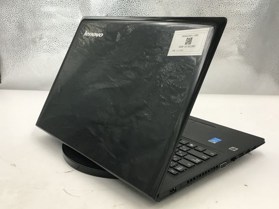 LENOVO/ノート/第5世代Core i3/メモリ4GB/4GB/WEBカメラ有/OS無/Intel Corporation HD Graphics 5500 32MB/ドライブDVD-R-240111000729638_天板　M