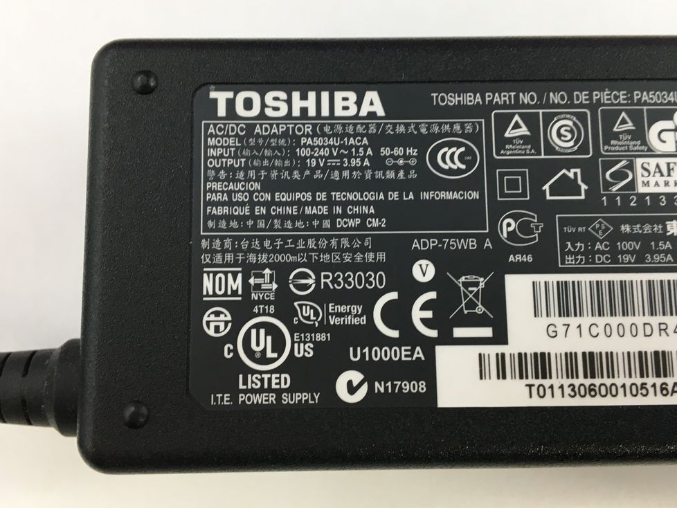 TOSHIBA/ノート/HDD 1000GB/第3世代Core i7/メモリ4GB/4GB/WEBカメラ有/OS無-240506000964425_付属品 1