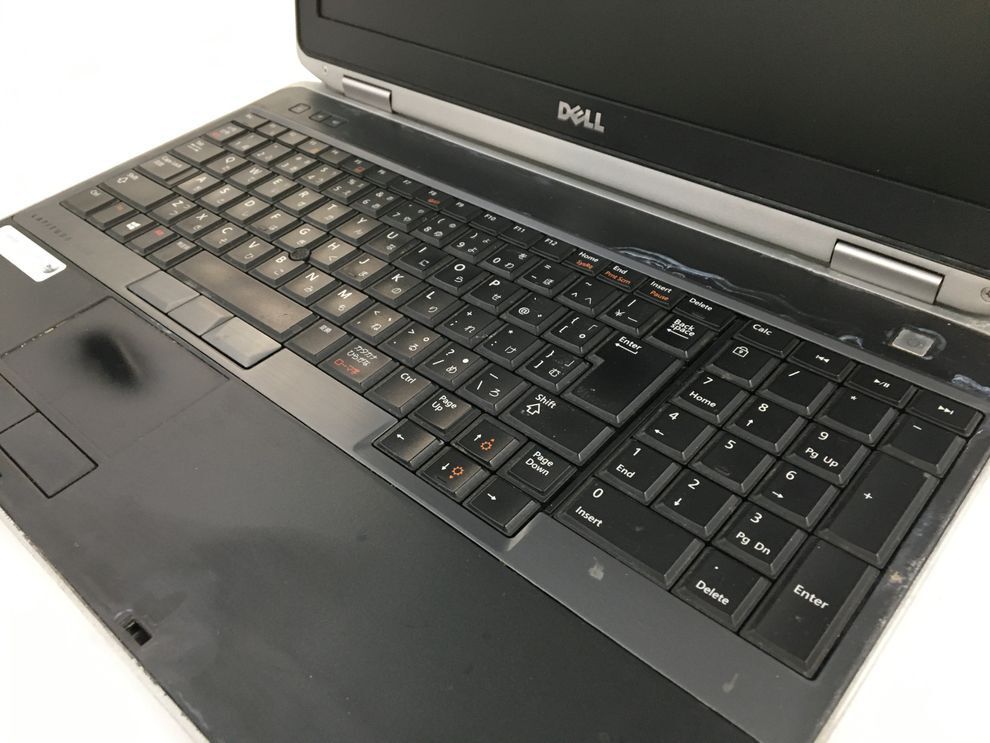 DELL/ノート/HDD 500GB/第3世代Core i5/メモリ4GB/4GB/WEBカメラ無/OS無-240506000965210_キーボード接写１