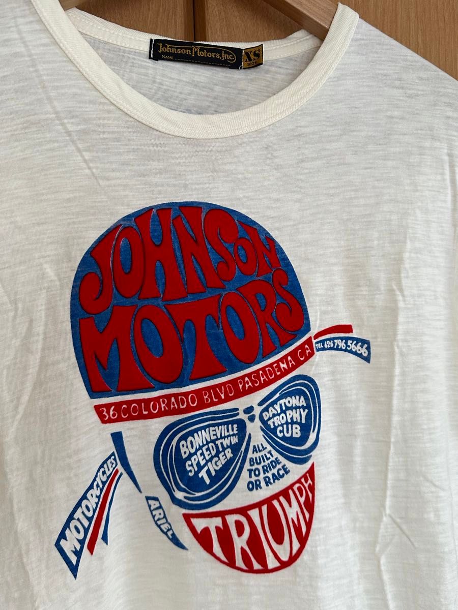 JOHNSON MOTORS/ジョンソン・モータースＴシャツ サイクルヘッド