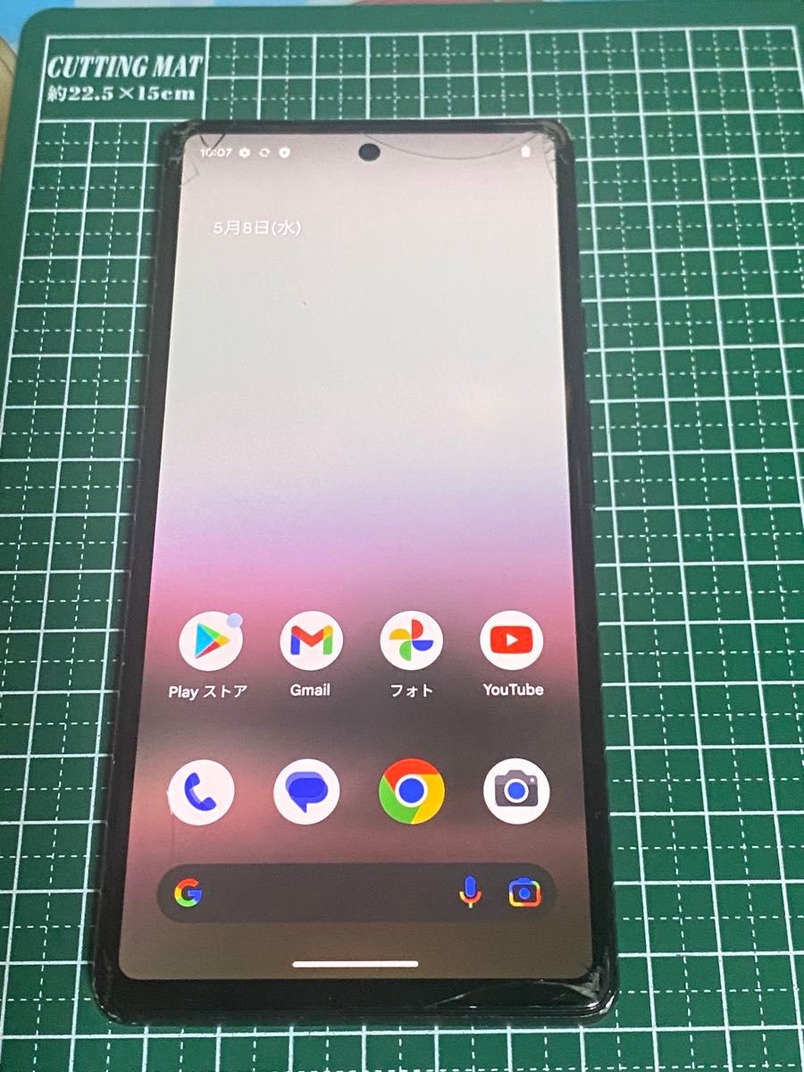 Google Pixel 6a Chalk au ジャンク　SIMフリー Android スマホ