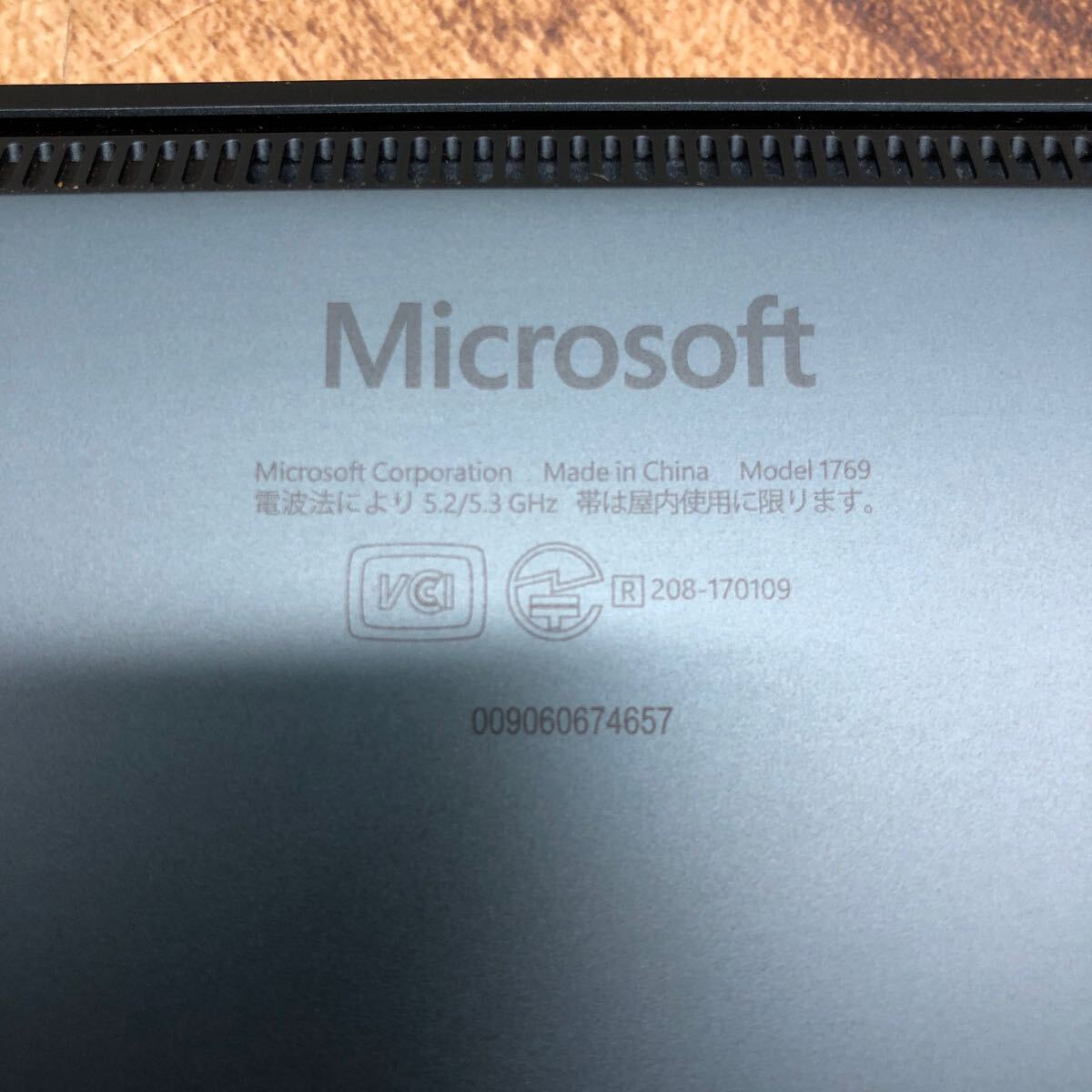 MY5T-7 激安 OS Windows11Pro タブレットPC Microsoft Surface Laptop 1769 Core i5 7200U メモリ8GB SSD256GB Webカメラ Bluetooth 中古の画像10