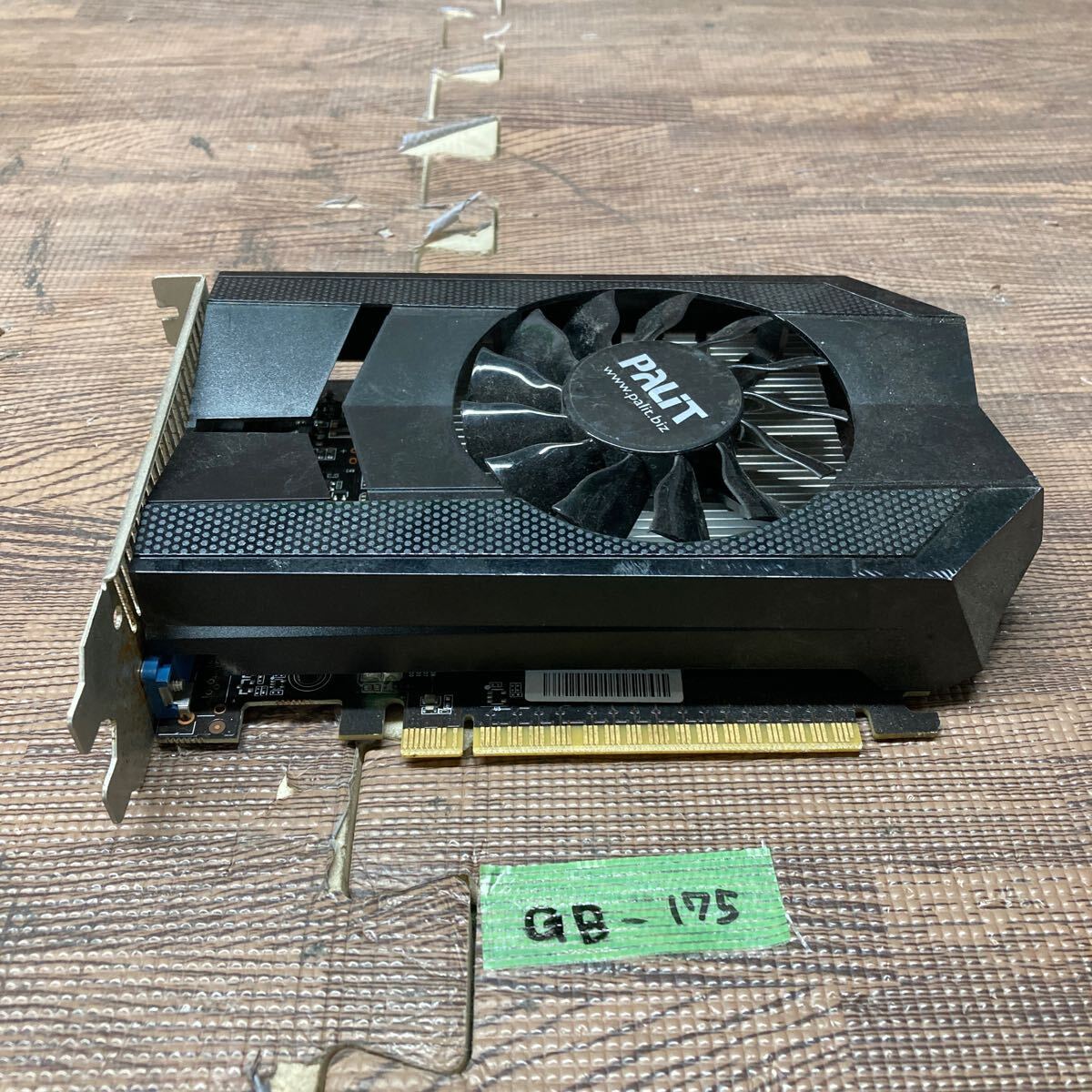 GK 激安 GB-175 グラフィックボード PALIT GTX650 1024M GDDR5 128B 認識.画像出力のみ確認 中古品 同梱可能_画像1