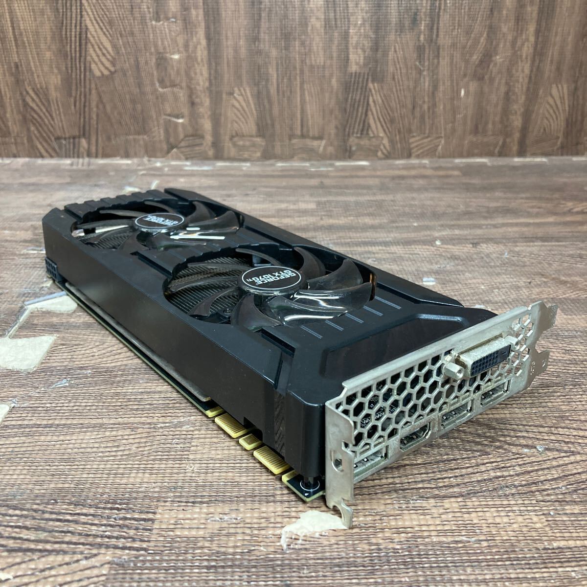 GK super-discount GB-232 graphics board PALIT NVIDIA GeForce GTX1070Ti DUAL 8G GDDR5 256bit awareness. image output only verification secondhand goods including in a package possibility 