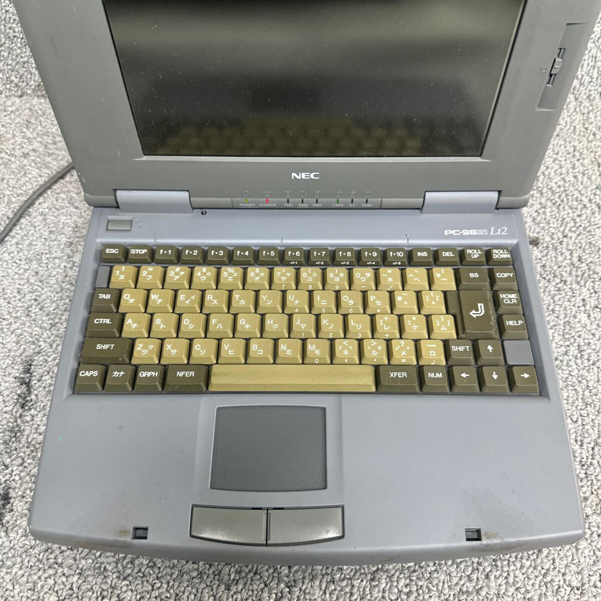 PCN98-1783 super-discount PC98 notebook NEC 98note LIGHT PC-9821Lt2/3D start-up has confirmed Junk including in a package possibility 