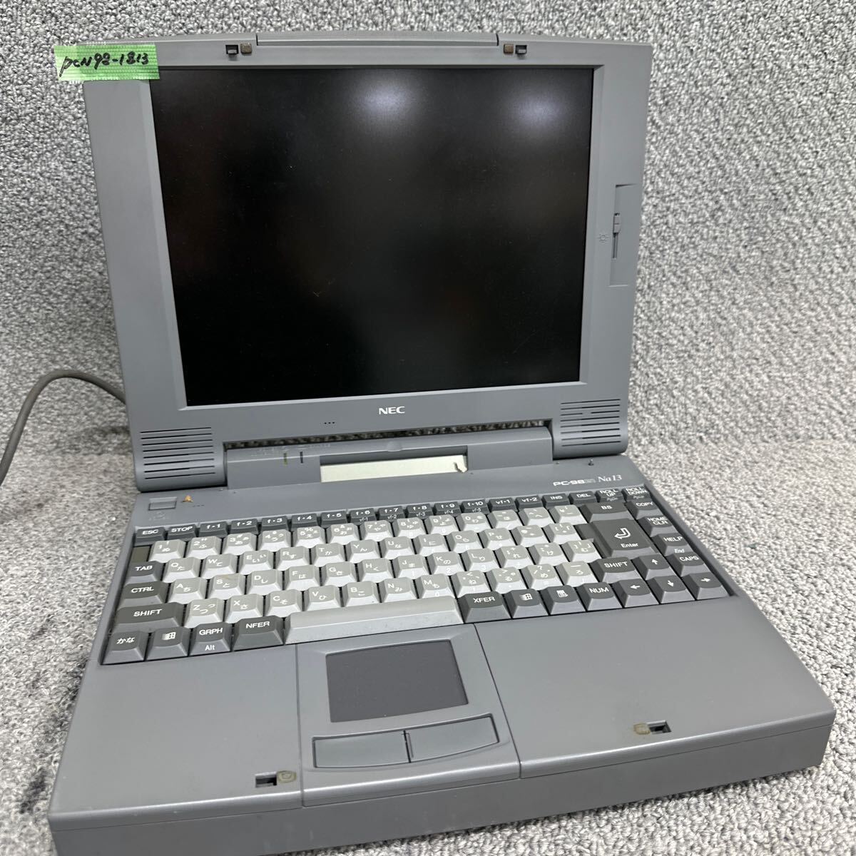 PCN98-1813 супер-скидка PC98 ноутбук NEC 98note Lavie PC-9821Na13/H10 пуск лампа подтверждено Junk включение в покупку возможность 