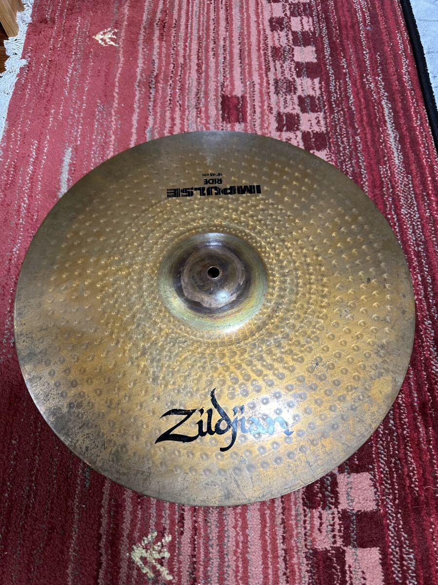 Zildjian TURKISHシンバル IMPULSE RIDE 18インチ 45cm ドラム ③_画像1