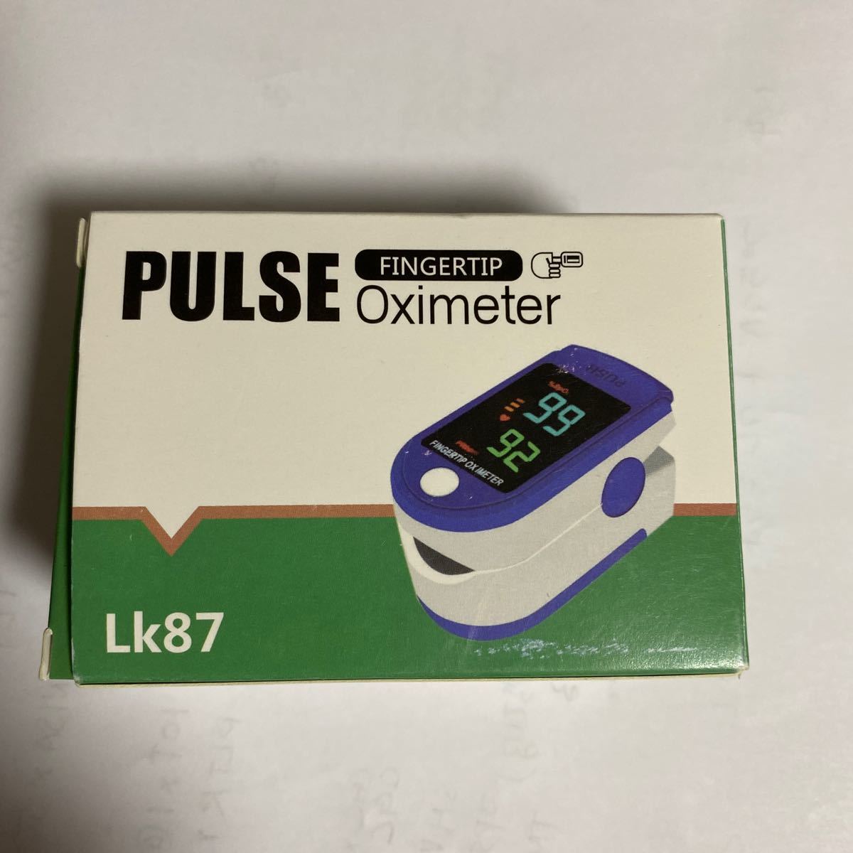 Pulse Finger Oximeter オキシメーター血中酸素濃度計 家庭用ウェルネス 機器_画像1