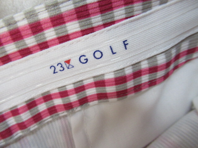 23 район весна лето проверка Golf юбка М размер *1 раз надеты для прекрасный товар 