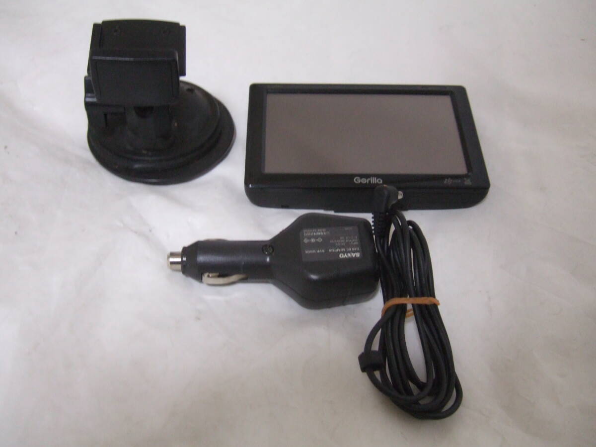 SANYO Gorilla NV-SB541DT ゴリラ 2009年製 ポータブルカーナビゲーション SSD PORTABLE NAVIGATION SYSTEM_画像5