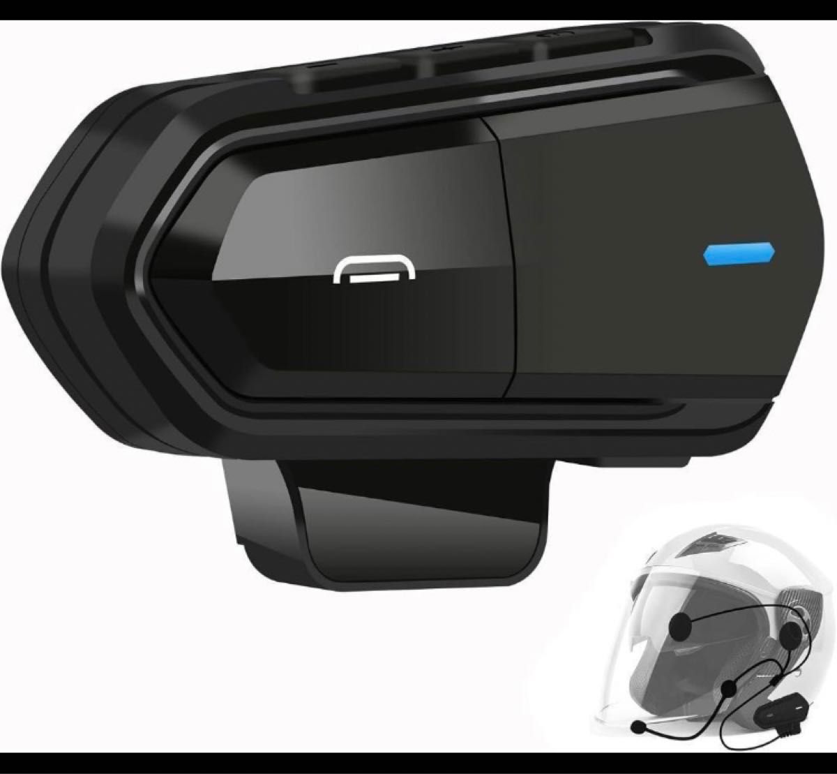 インカム ヘルメット Bluetooth FMラジオ機能 分離式 薄型 バイク