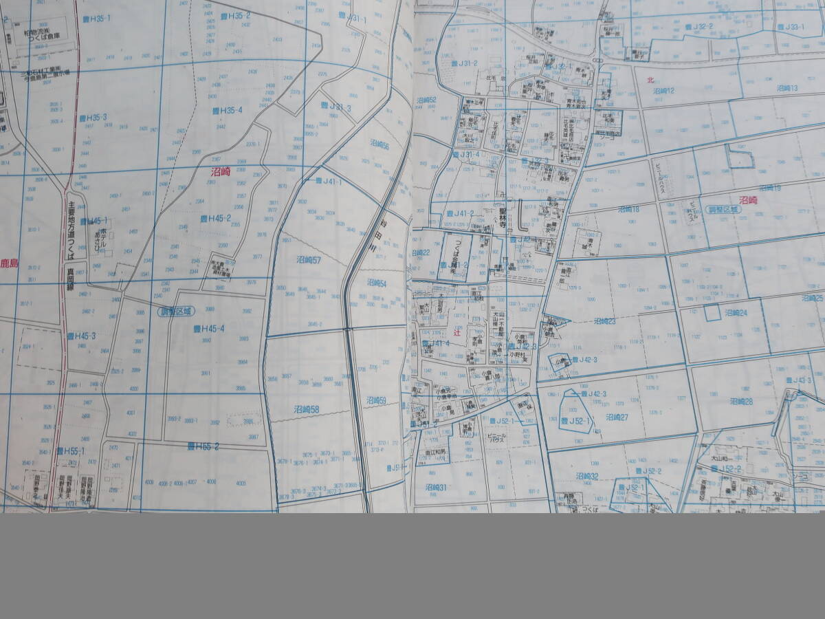 格安人気 BLUEMAP つくば 茨城県 住居表示地番対照住宅地図 ブルーマップ 住宅地図