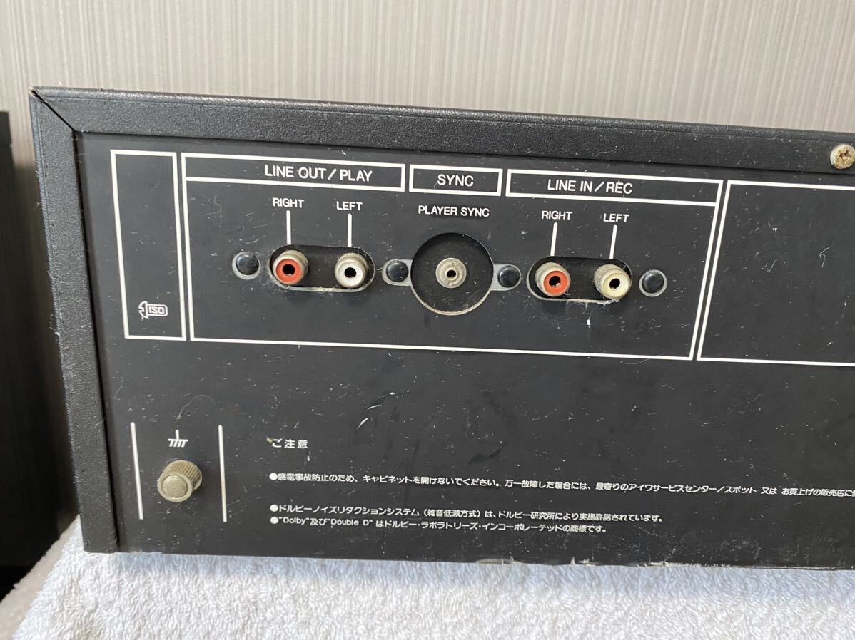 AIWA AD-7350カセットデッキ ジャンクの画像7