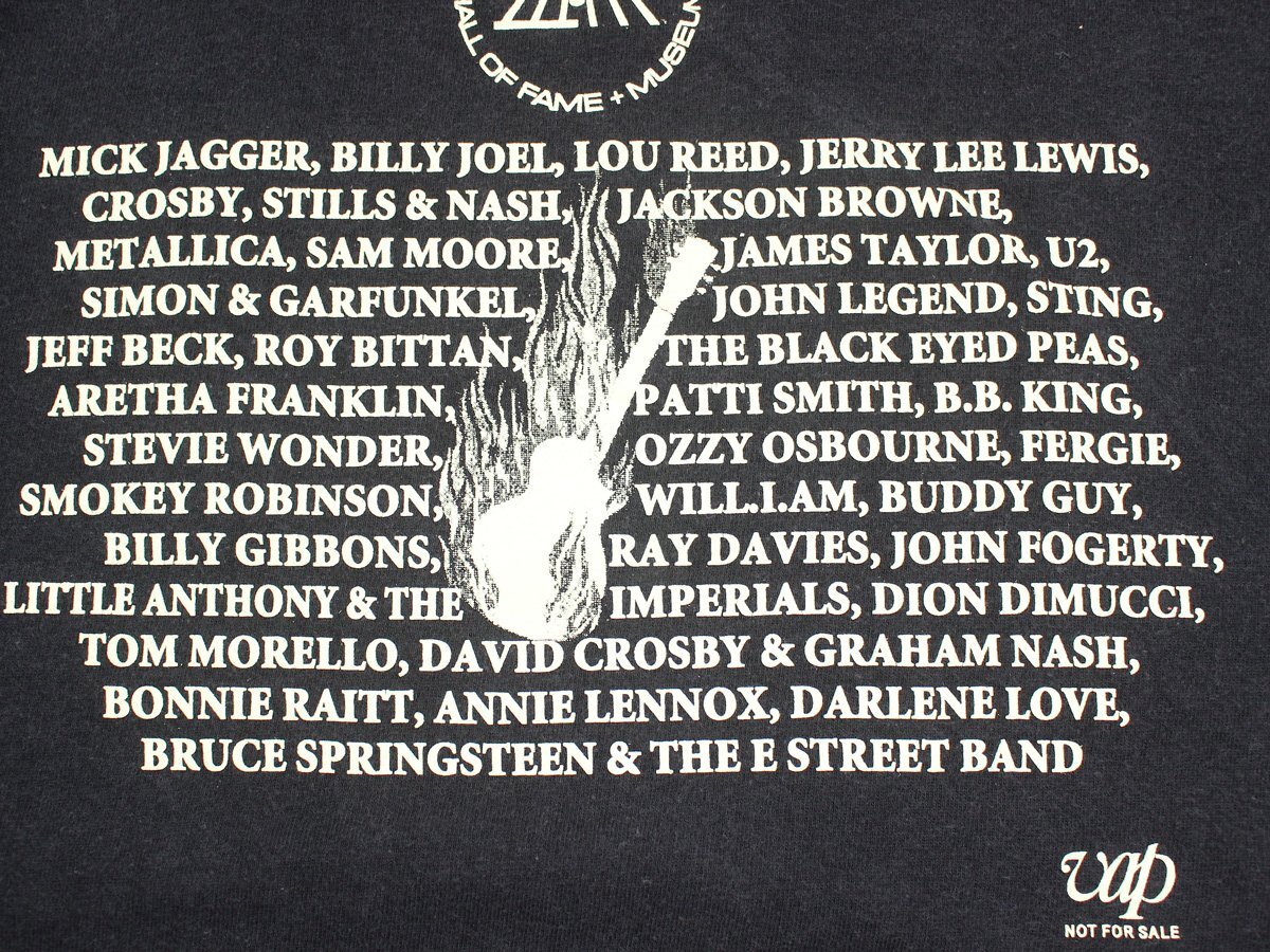The 25th Anniversary Rock & Roll Hall Of Fame Concerts Tシャツ ミックジャガー ビリージョエル メタリカ_画像5
